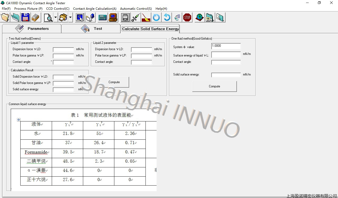 Contact Angle Meter CA100D